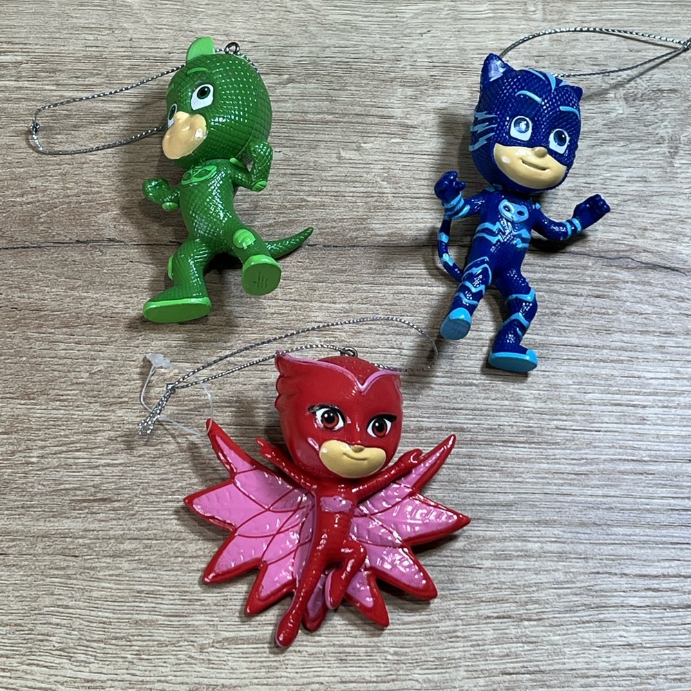 PJ Masks Christmas Ornaments Set